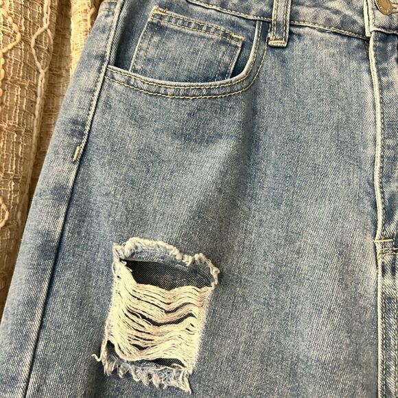 Shein ladies 6  denim jeans - Picture 2 of 6